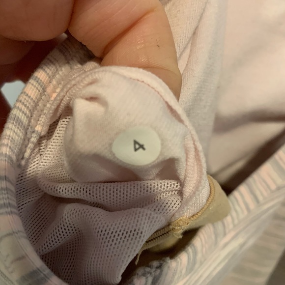 Lululemon Power Y Tank - Light Pink/Gray Space Dye - Picture 5 of 7